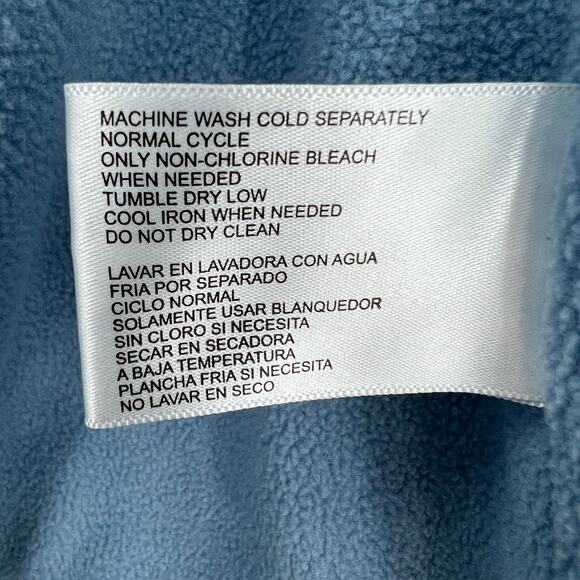 Michael Kors 10/12 MEDIUM Girls Purplish Blue Puff Parka Stadium Jacket - Picture 11 of 13